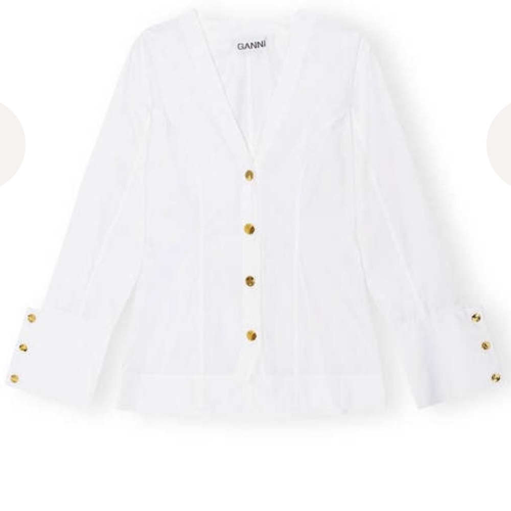 NWT Ganni long sleeve